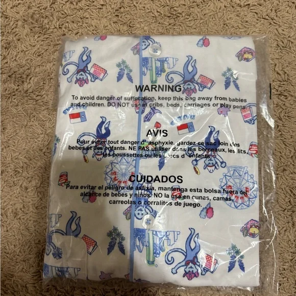 2026 Dallas Roller Rabbit Pajamas - Picture 2 of 2